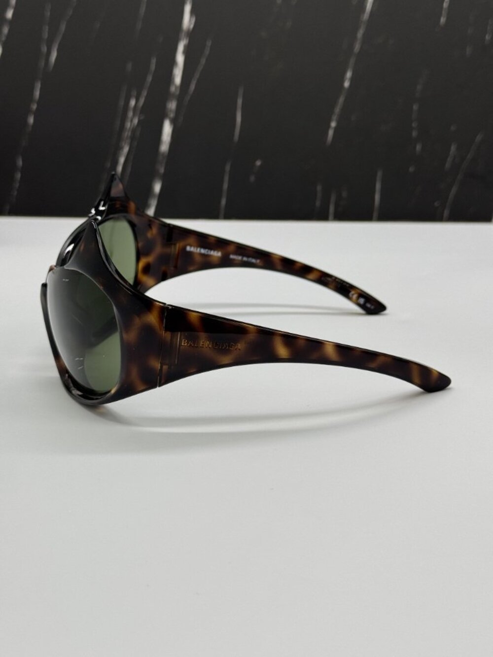 NEW BALENCIAGA BB0284S 002 HAVANA UNISEX SUNGLASSES BALENCIAGA EYEWEAR - Picture 8 of 11